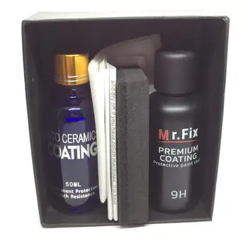 

2Pcs 9H Car Coating Liquid Agent Auto Front Windshield Glass Dashboard Cleaner Car Coating Liquid