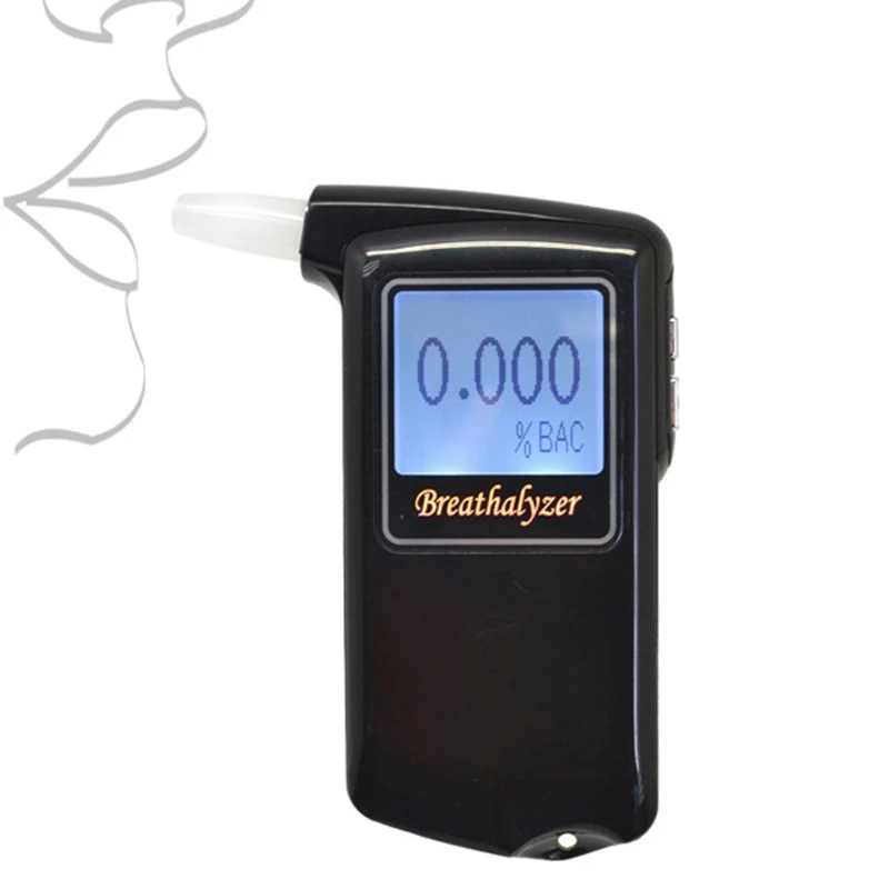 2 PCS/2019 عالية الدقة GREENWON بروتابلي الشرطة الكحول الكاشف محلل الرقمية LCD الاستشعار فاحص نسبة الكحول في النفس