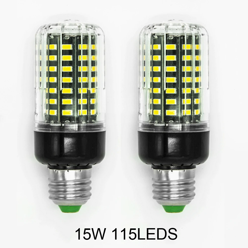 [DBF] Энергосбережение 5736 SMD 30-125LED E27 кукурузная лампочка замена лампы накаливания 3000 K/6000 K AC85V-265V дома лампа с крышкой