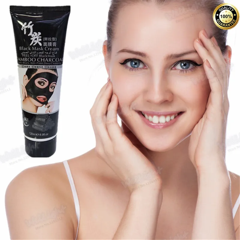 120ml suction Black mask deep cleansing facial face mask Blackhead make