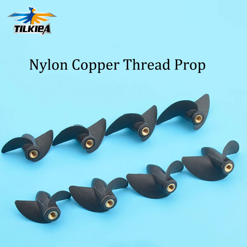 

Rc Boat M4 Two Blades Paddle With Screw Thread 2 Blades Nylon Boat Propeller Positive & Reverse Propeller For 4mm M4 Prop Shaft