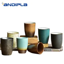 90 мл/150 мл винтажная Кружка Ручной Работы керамическая чашка кофейные чашки для эспрессо чашка мастер кружки для воды посуда для напитков контейнер для чая