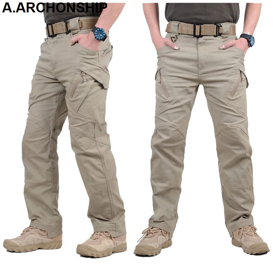 Pro IX9 II – pantalon tactique militaire pour homme, vêtement de Combat, de  l'armée, du SWAT, Cargo, en coton, décontracté