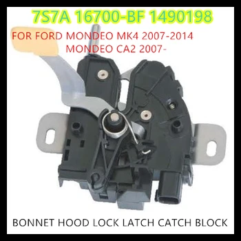 

free shipping BONNET HOOD LOCK LATCH CATCH BLOCK for FORD MONDEO MK4 2007-2014 MONDEO CA2 2007- 1490198 7S7A-16700-BF