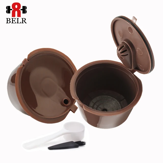Best Offers For Dolce Gusto 3rd Generation Coffee Capsule Filter Cup Refillable Reusable Coffee Dripper Tea Baskets Fill Structure Filter 