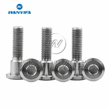 Titanium Ti M8x33mm Fit For Suzuki GSXR Disc Brake Rotor Bolt Bike Screws Accessory 6pcs Titanium Ti M8x33mm Fit For Suzuki GSXR Disc Brake Rotor Bolt Bike Screws Accessory 6pcs