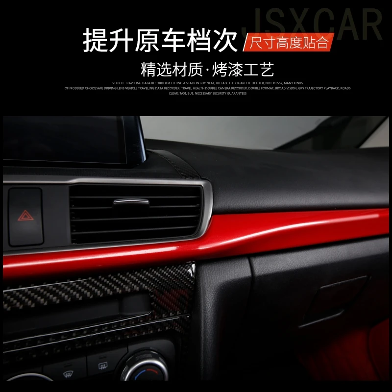 ABS хромированный карбоновый автомобильный Средний CD центр управления аксессуары
