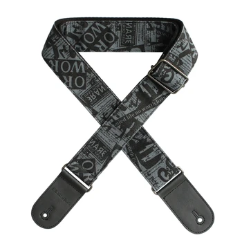 

Flanger Pu Strap Electric Guitar Printing Embossed Plug-In Design Guitar Strap