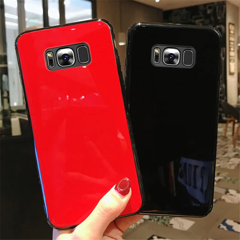 Для samsung Galaxy S10 чехол для плюс Чехол с красным камушком запеченные краски GalaxyS10 Lite |