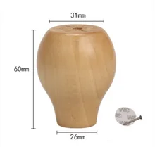 4Pieces/Lot Height:60x31mm Solid Wood Cabinet Table Foot Mat Heightening Furniture Legs 4Pieces/Lot Height:60x31mm Solid Wood Cabinet Table Foot Mat Heightening Furniture Legs