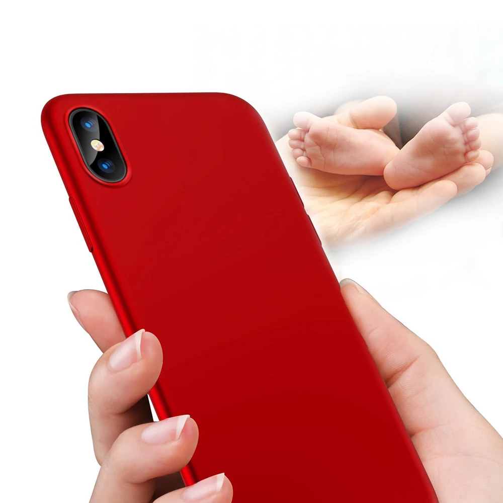 Portefeuille For iPhone X Case Ultra Thin Soft Shell TPU Protective Matte Back Cover Case for Apple iPhone 8 Plus 7 6 6s 10 Capa (10)