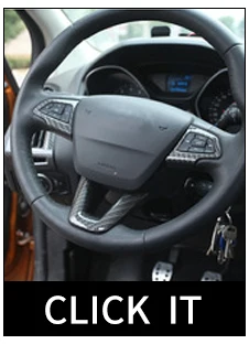 Три стиля ABS Автомобильная крышка внутренней дверной ручки дверная чаша защитная накладка наклейка для Ford New Focus 3 4- аксессуары