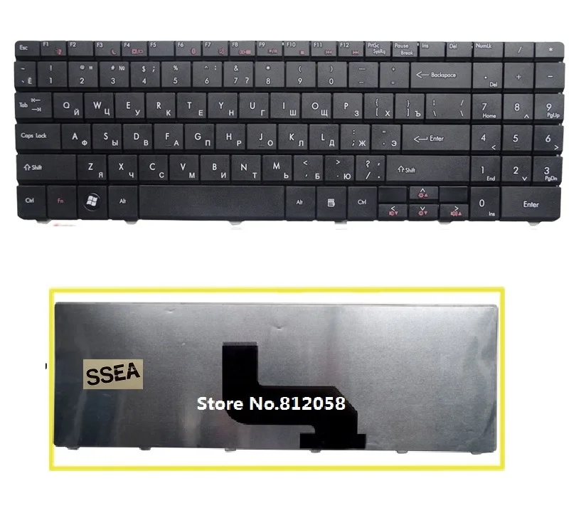 

SSEA New RU Keyboard for Gateway NV53 NV52 LJ61 LJ63 LJ65 LJ67 LJ71 LJ73 LJ75 TJ61 TJ62 TJ66 TJ67 TJ71 TJ75 Russian Keyboard