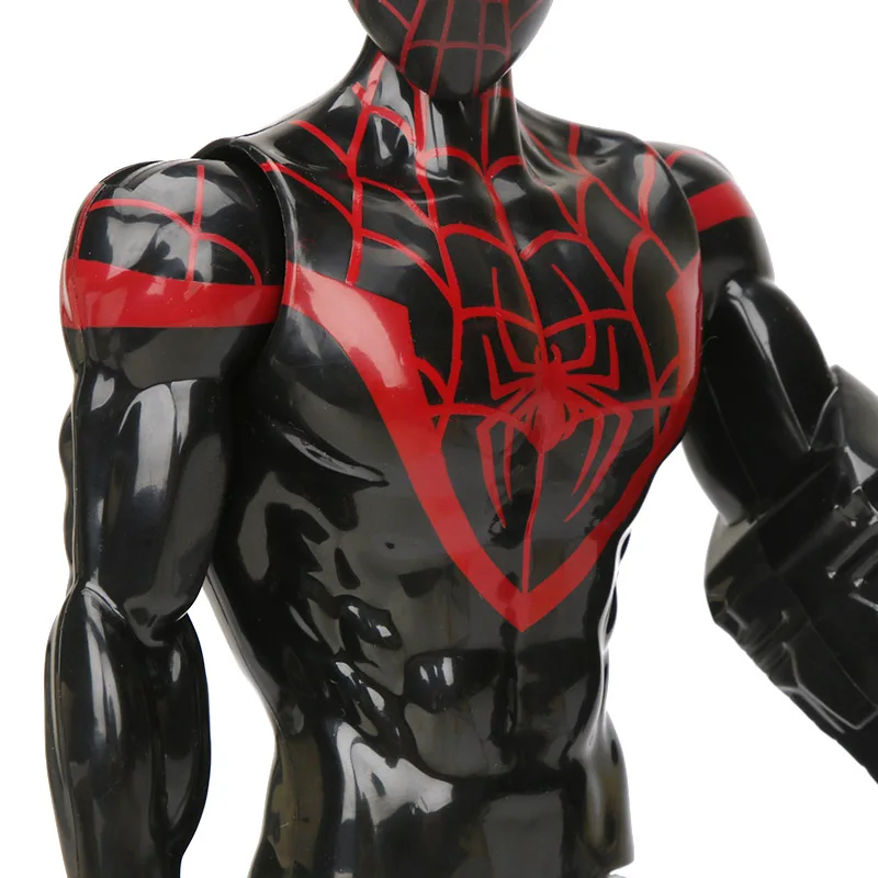 30 см Marvel черный костюм Человек-паук фигурка игрушки Мстители Титан герой сила FX Майлз боевой дух Человек-паук бронированный Человек-паук Гвен модель игрушки