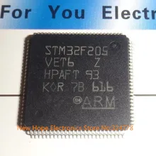 STM32F205VET6 STM32F205 LQFP100 32-битный чип микроконтроллера