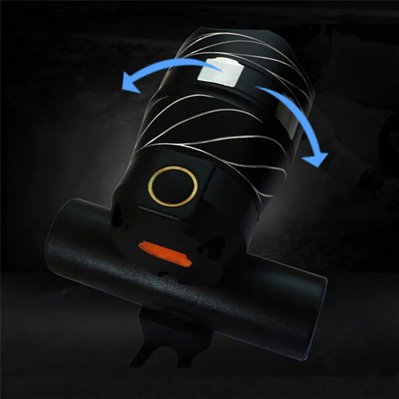 USB Rechargeable XML T6 LED Bike Light Front Cycling Light Head  Bicycle Lamp include Built-in battery A30