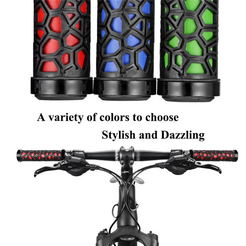 Велосипедный руль для велосипеда, резиновый фиксатор, светильник для велосипеда MTB, складной дизайн, фиксированные детали для велосипеда, 2,22 см