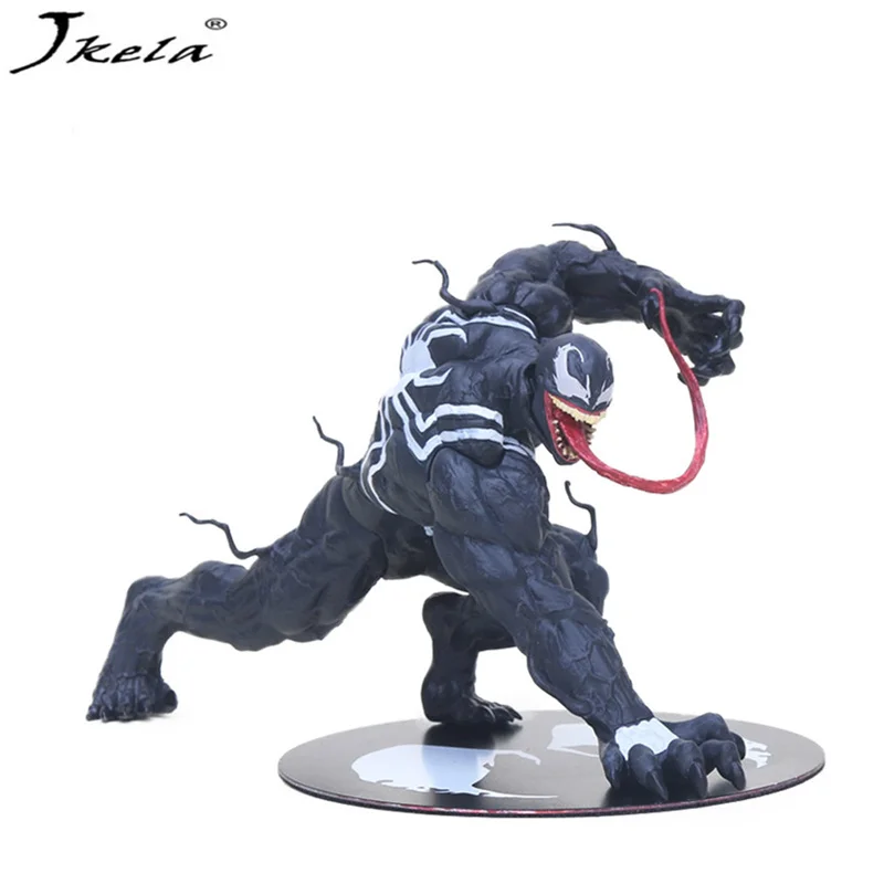 

[hot] Marvelings Toys The Amazing Venom Spider Man Figure Venom ARTFX PVC Action Figures Superhero Collection Model 18cm