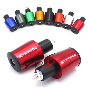 

Motorcycle Accessories CNC Aluminum 7/8'' 22MM Handlebar Grips Handle Bar Cap End Plugs For KYMCO DownTown 300i/350i/K-XCT 300