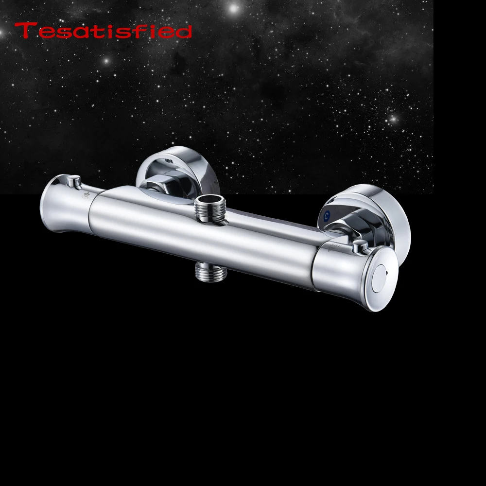 Wall Mounted brass Thermostatic Mixing Valve Bathr...