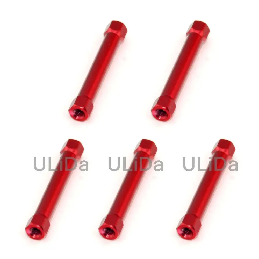 

5pcs M3 Aluminum Hexa Pillar Spacers Column for FPV 28mm 30mm 37mm 40mm for Folding Arm Kit