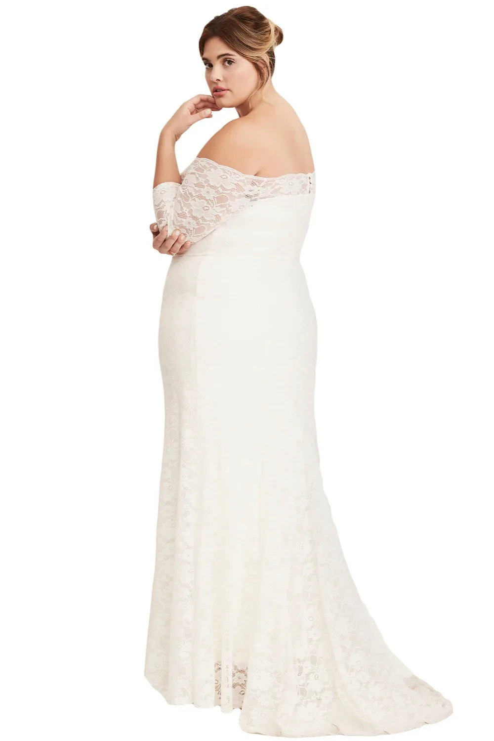 White-Plus-Size-Lace-Off-Shoulder-Party-Maxi-Dress-LC610302-1-2