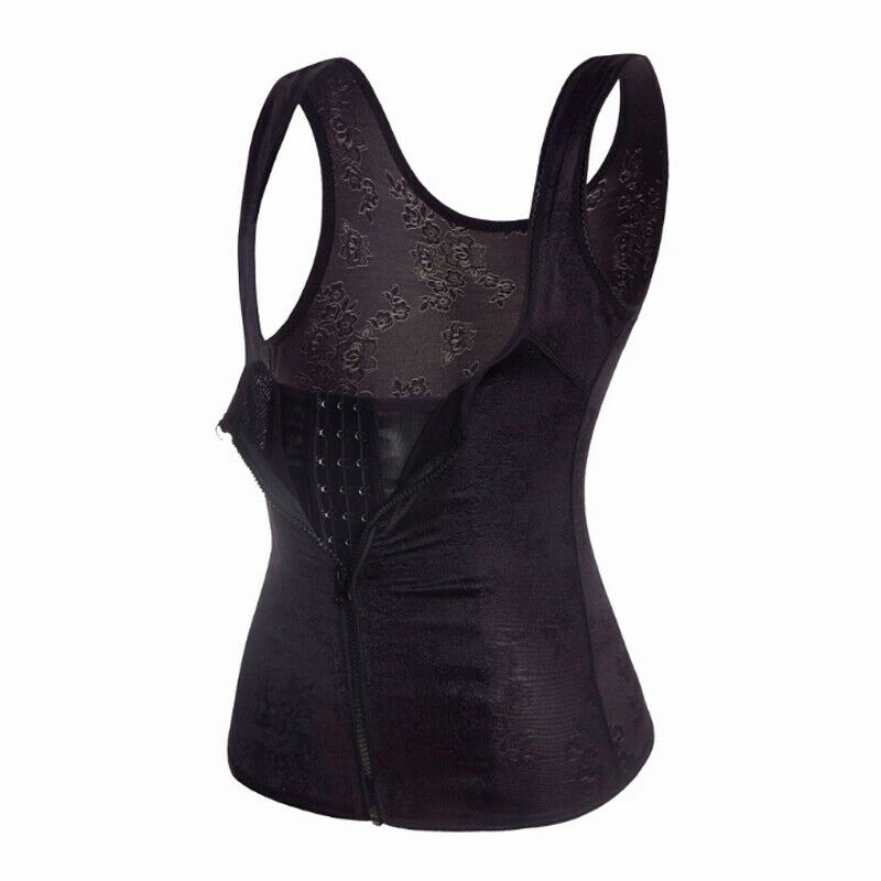 Хит, женское корректирующее белье для тела, для тренировок, фитнеса, талии, корсет, жилет, 610 - Цвет: Черный