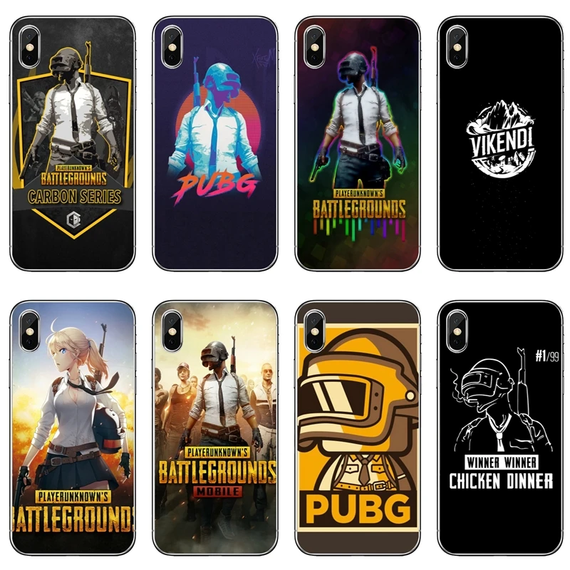 

game PUBG logo For Huawei Honor 10 9 Lite 8 8C 8X 7C 7X 7A 6C pro Play 6X 6A 5A LYO-L21 V8 V10 case Soft phone cases