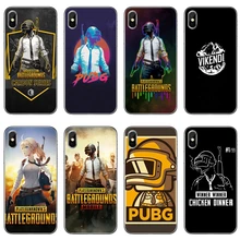 Juego PUBG logotipo para Huawei Honor 10 9 Lite 8 8C 8X 7C 7X 7A 6C pro jugar 6X 6A 5A LYO-L21 V8 V10 caso casos de teléfono