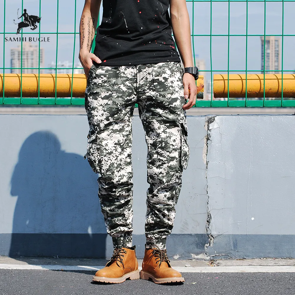 

Tactical Pants Cargo Pants Men Camouflage Working Trousers Pantolon Fashion Joggers Men SWAT Army Military Style Camo Clothes