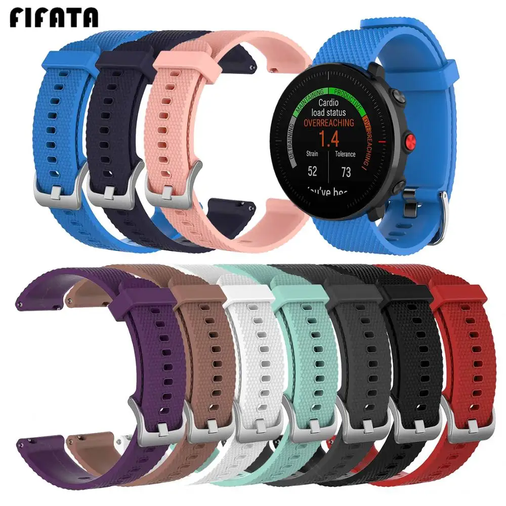 

FIFATA Silicone Watch Band For Polar Vantage M Sport Strap Replacement Wristband Bracelet Band For Samsung Galaxy Watch 46mm