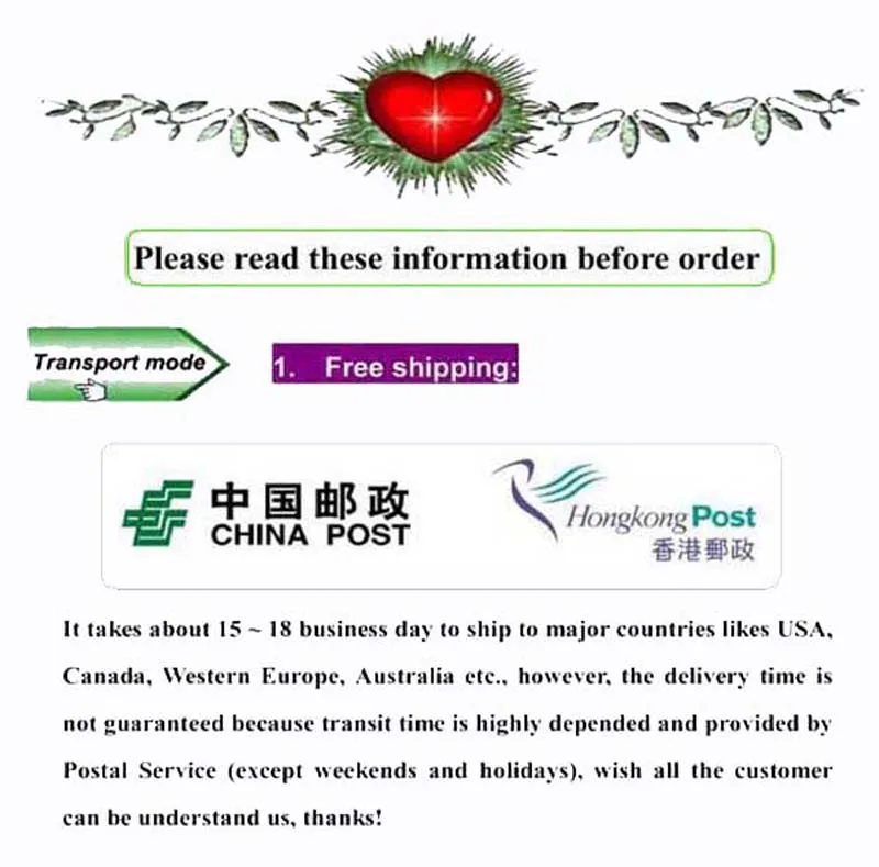 shipping way for patch