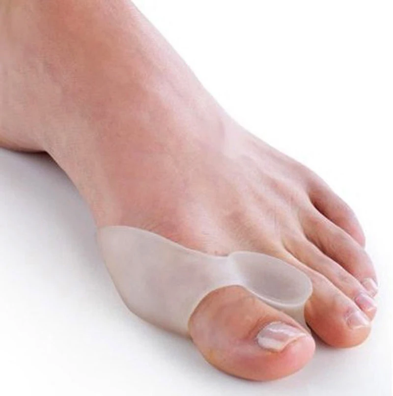 1 пара Hallux Valgus Корректор осанки палец ноги, наружный прибор Жук-дробилка Ectropion массаж ног силиконовый гель ног сепаратор