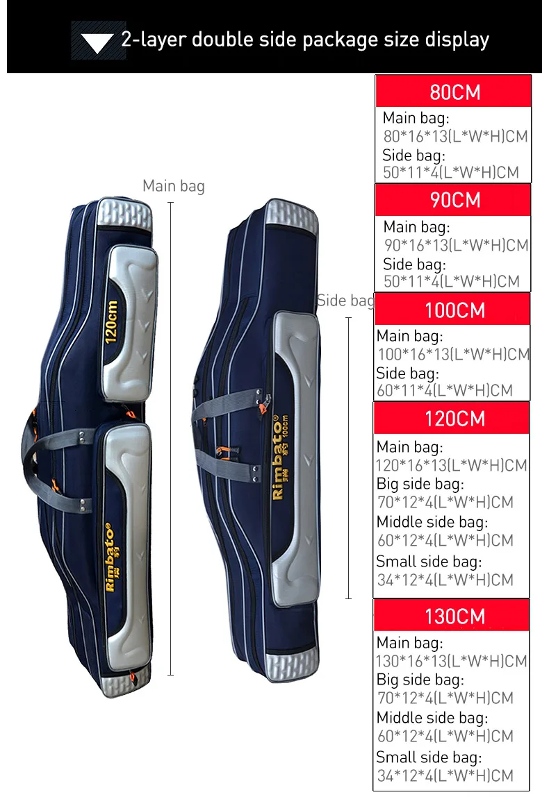 Bolsas de Pesca da Barriga Impermeável e Confortável ao ar Camada 90 120 130cm Livre Mochila Pesca Xa93g 2 - 3 80 2 Cheap Bolsas de pesca