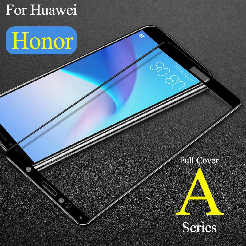 

Protective glass on for Huawei honor 7a 8a 6a 4a tempered glas huavei huwei honer hono 6 7 8 a hauwei a7 a8 verre tremp 9h film