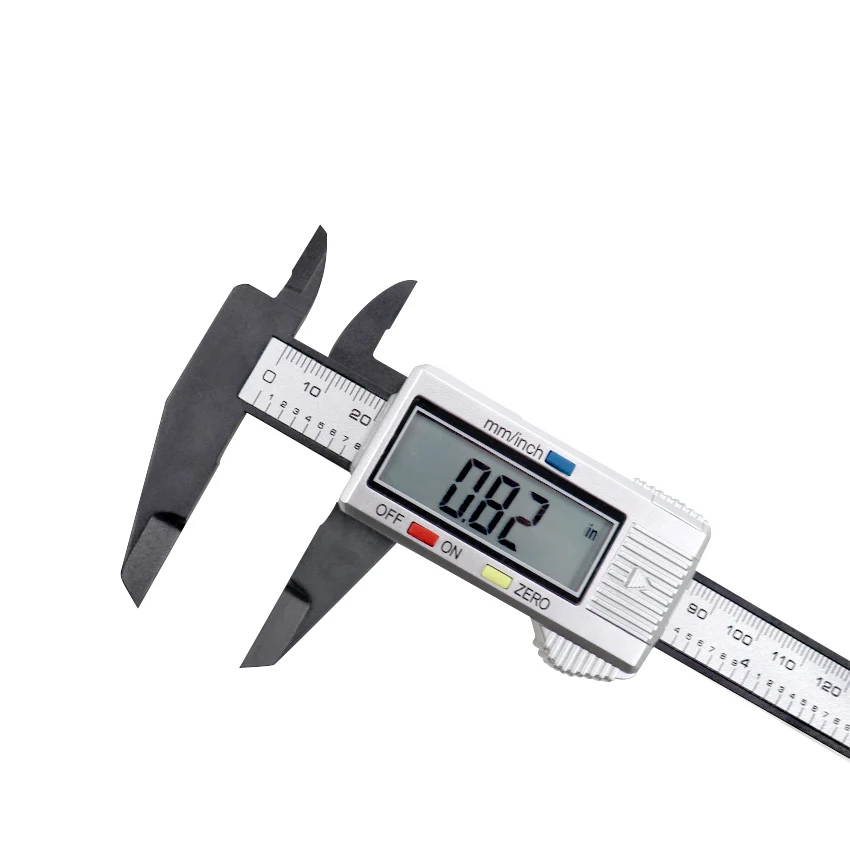

Measuring Tool Vernier Calipers 150mm 6 inch LCD Digital Electronic Digital Calipers High Precision PA66 High Strength Plastic
