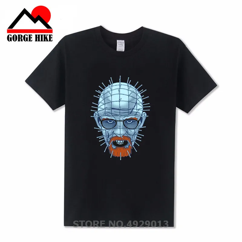 Странная вещь уличная heisenberg Футболка мужская Hellsenberg nails футболка hombre walking dead Топы