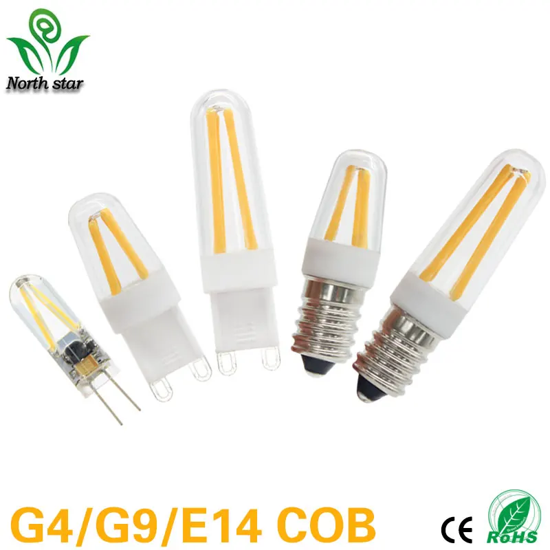 

2016 G4 G9 LED Lamp LED Bulb 2W 4W AC/DC 12V 220V LED Light Dimmable 360 Beam Angle Chandelier Lights Replace Halogen Lamps
