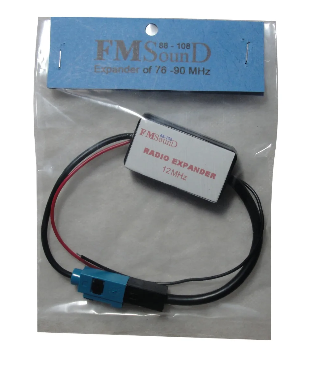 12MHz Car Radio FM Band EXpander Frequency Converter For VWin Car
