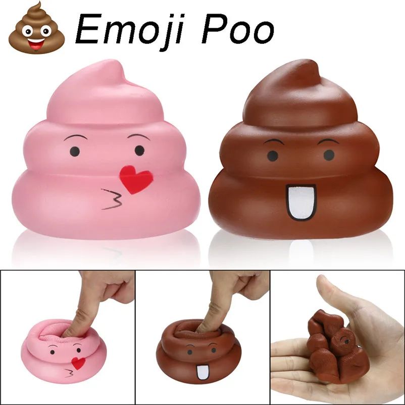 Squishies Kawaii сладкие изысканные сумасшедшие Poo Ароматизированная подвеска медленный рост анти-стресс игрушки для детей Дети Gargoyle AntistresM5