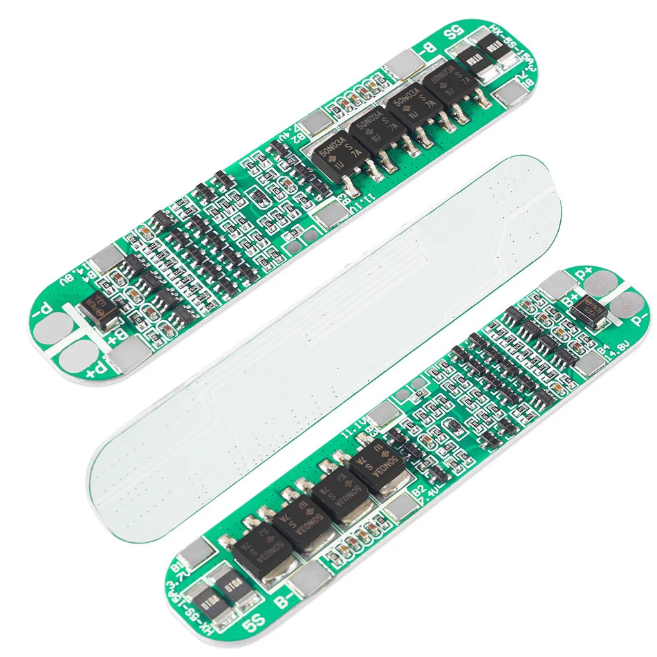 

18.5V/21V Battery Protection Board Surge Protector 15A 5S Li-ion Battery BMS Protection Board for Electric Power Tool
