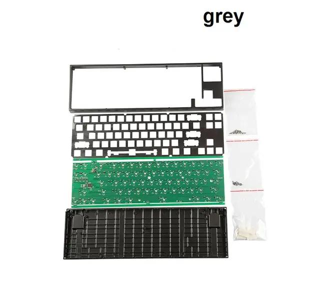 DHL Varmilo VA68MTJ Metal Case PCB board Positioning plate kit DIY Mechanical Gaming Keyboard