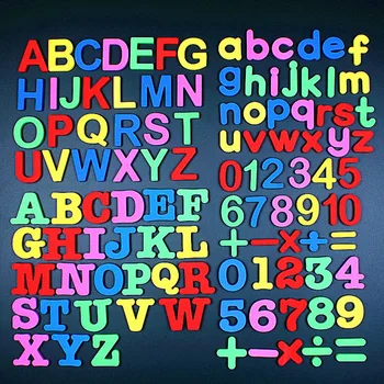 

Colorful EVA Soft Silicon Magnetic Number and Letters Alphabet Calculating Signs 3D Stickers and Decals on Fridge Blackboard