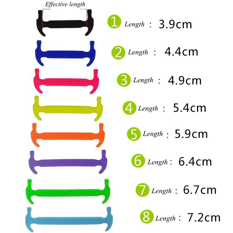 Silicone Shoelaces Elastic No Tie Shoe laces Kids Adult Outdoor Sneakers Lazy laces Convenient And Fast  Rubber Shoe lace Silicone Shoelaces Elastic No Tie Shoe laces Kids Adult Outdoor Sneakers Lazy laces Convenient And Fast  Rubber Shoe lace