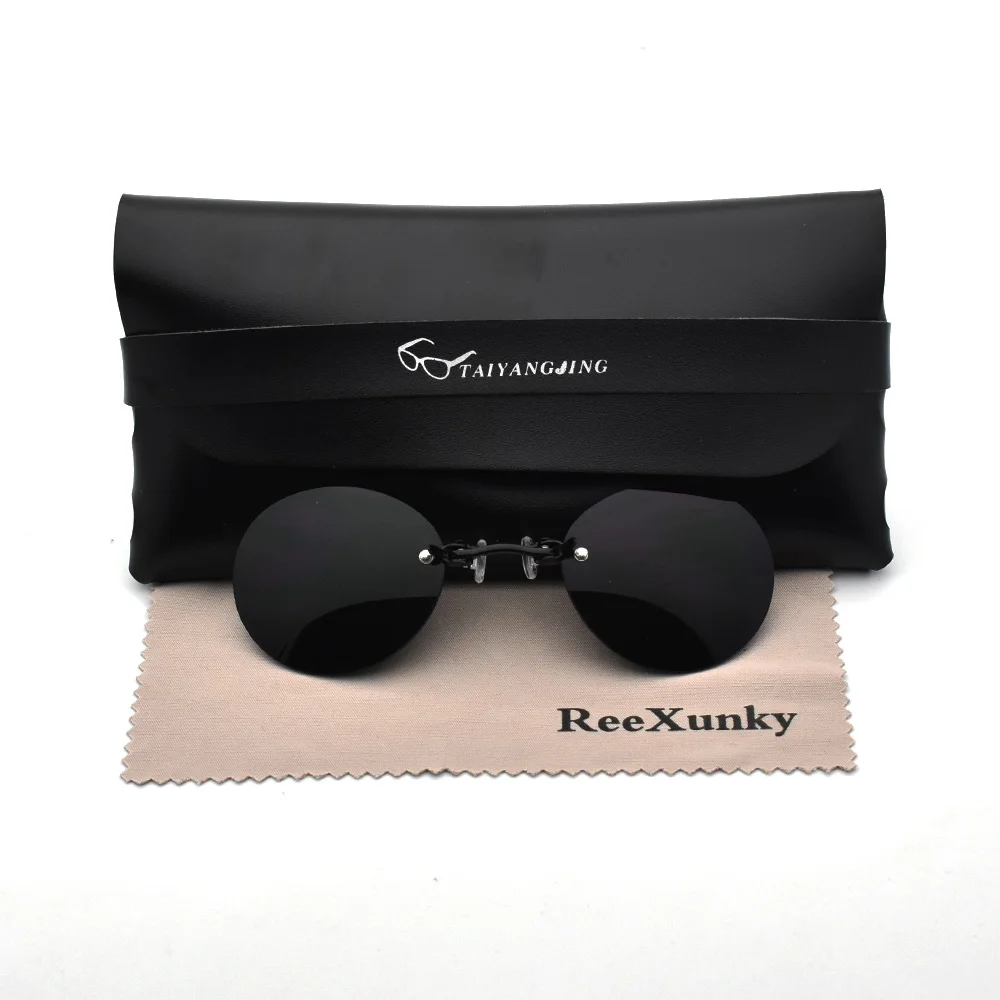 Пенсне солнцезащитные очки для Для мужчин Брендовая дизайнерская обувь ретро хакер империи Matrix Morpheus без оправы Круглые Солнцезащитные очки UV400 тени