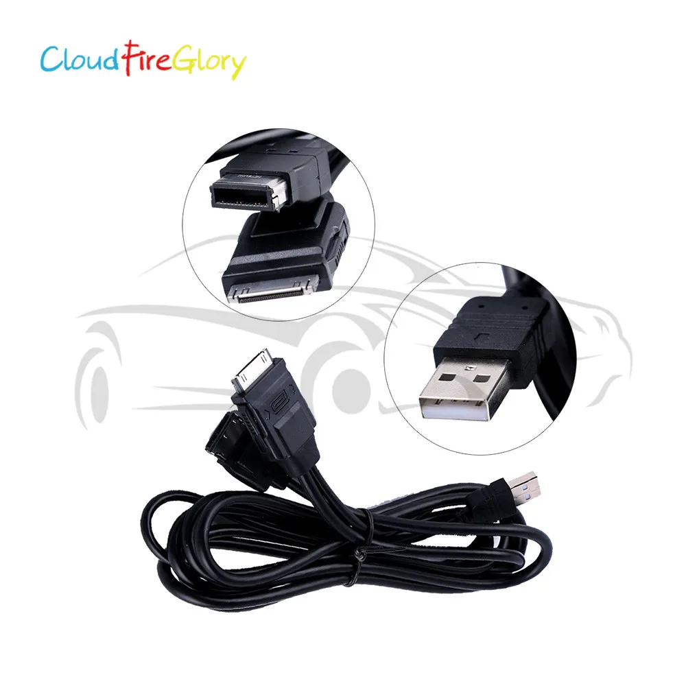 Cloudfireglory для Pioneer CD-IU201S для IPod, IPhone 4 4S 5 5C, 6, 6 S, Plus, IPAD Mini Декодер каналов кабельного телевидения 8-контактный разъем для 30-контактный кабель с адаптером AUX