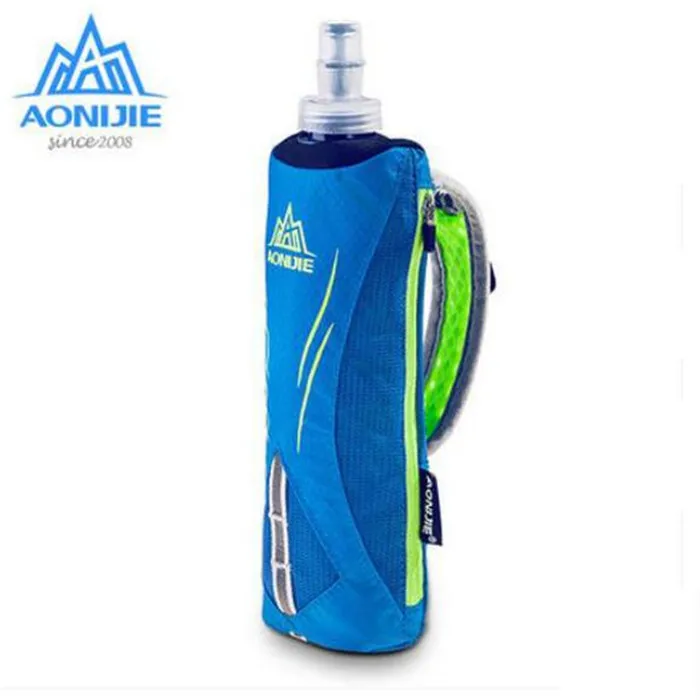 AONIJIE Men Women  Marathon Kettle Pack Outdoor Sports Bag Hiking Cycling Running Hand Hold Bag With Water Bottles