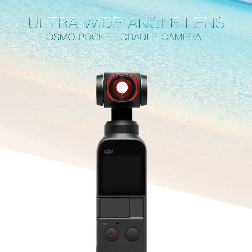 

Magnetic Wide-Angle Camera Lens for Dji Osmo Pocket Gimbal Accessoies Magnetic HD Camera Lens for Osmo Pocket