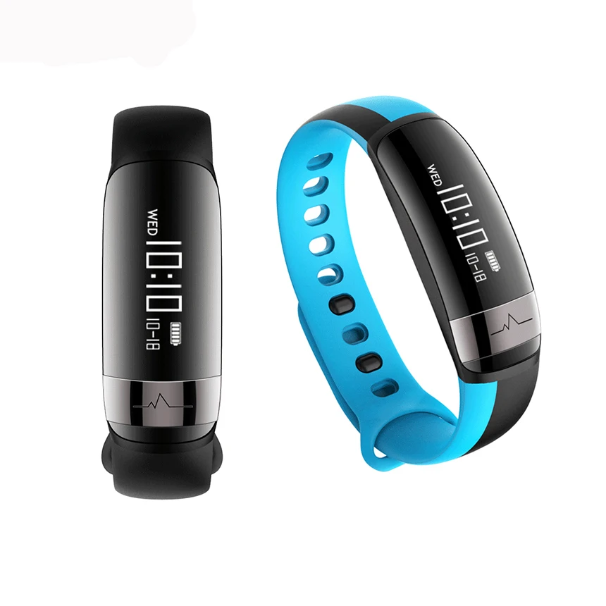 

IP67 M6 Smart Bracelet Fitness Tracker Step Smart Band Blood Pressure Heart Rate Monitor Wristband watch with Free Black Strap