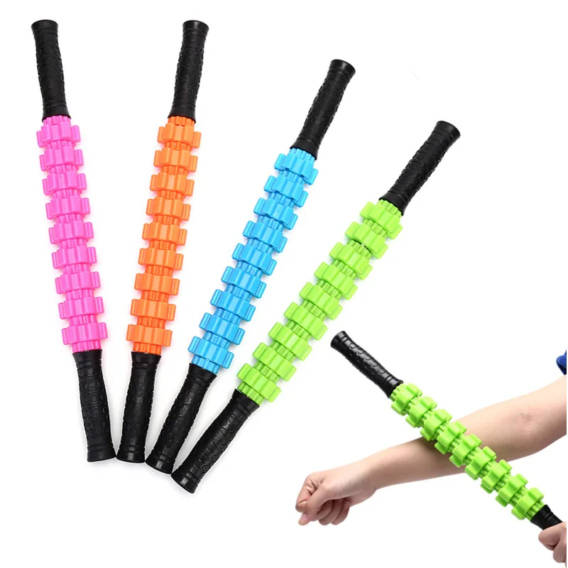 Massage Roller Stick Leg Back Relax Roller Muscle Therapy Relieve Physio Yoga Block Fitness Equipment